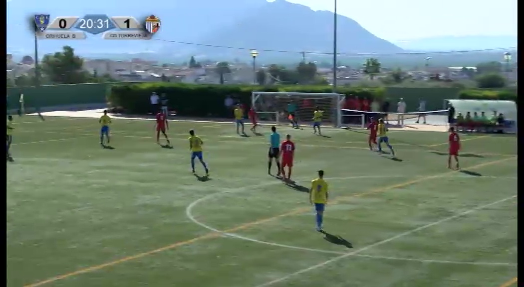 Primera parte del partido Orihuela CF B - CD Torrevieja